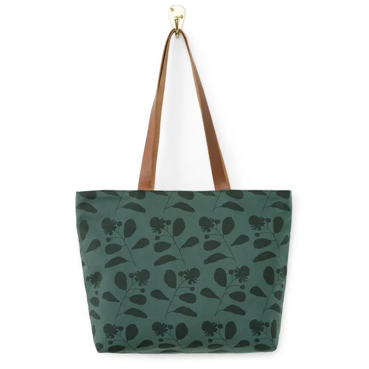 Anna Graham - Riverbend Big Sur Canvas- La Crosse Floral in Ocean