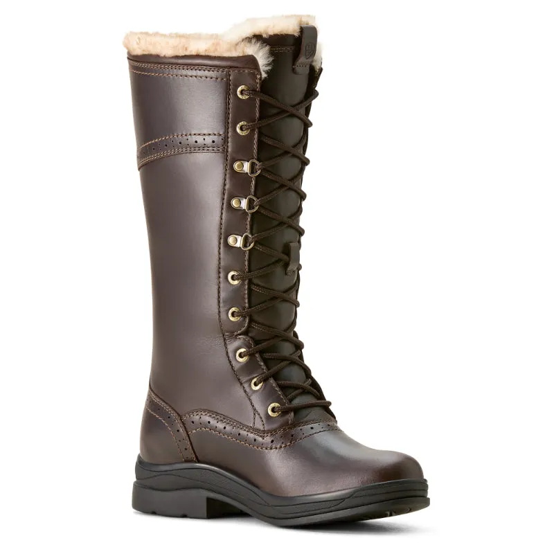 Ariat Wythburn II Sherpa H20 Ladies Waterproof Boot - Dark Mocha