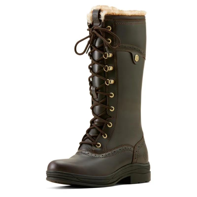 Ariat Wythburn II Sherpa H20 Ladies Waterproof Boot - Dark Mocha