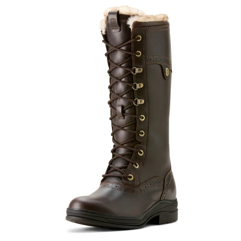 Ariat Wythburn II Sherpa H20 Ladies Waterproof Boot - Dark Mocha