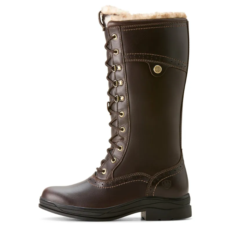 Ariat Wythburn II Sherpa H20 Ladies Waterproof Boot - Dark Mocha
