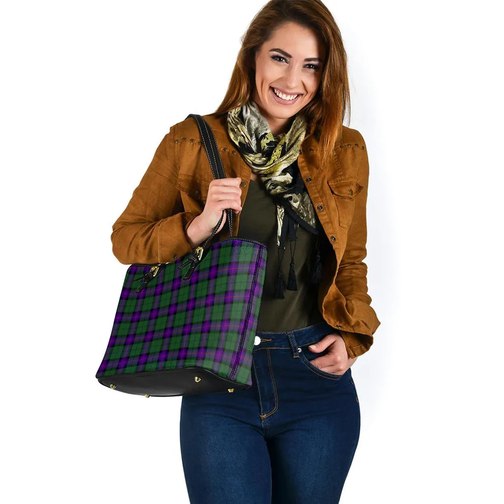Armstrong Modern Tartan Leather Tote Bag