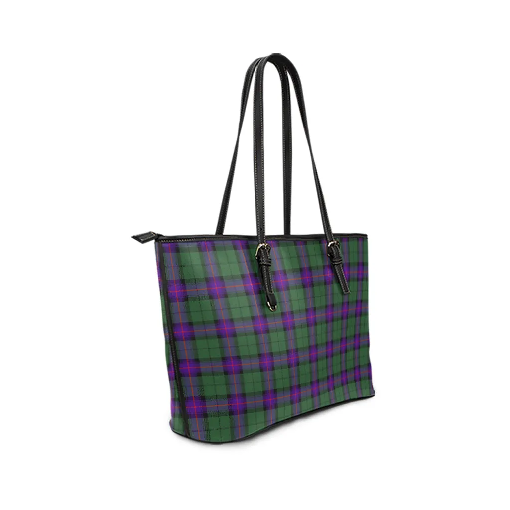 Armstrong Modern Tartan Leather Tote Bag