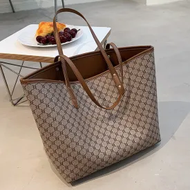 Back To College Deanwangkt Luxury Designer High Capacity Tote Handbags For Office Women Trends Designer Striped Shopper Shoulder Shopping Bag