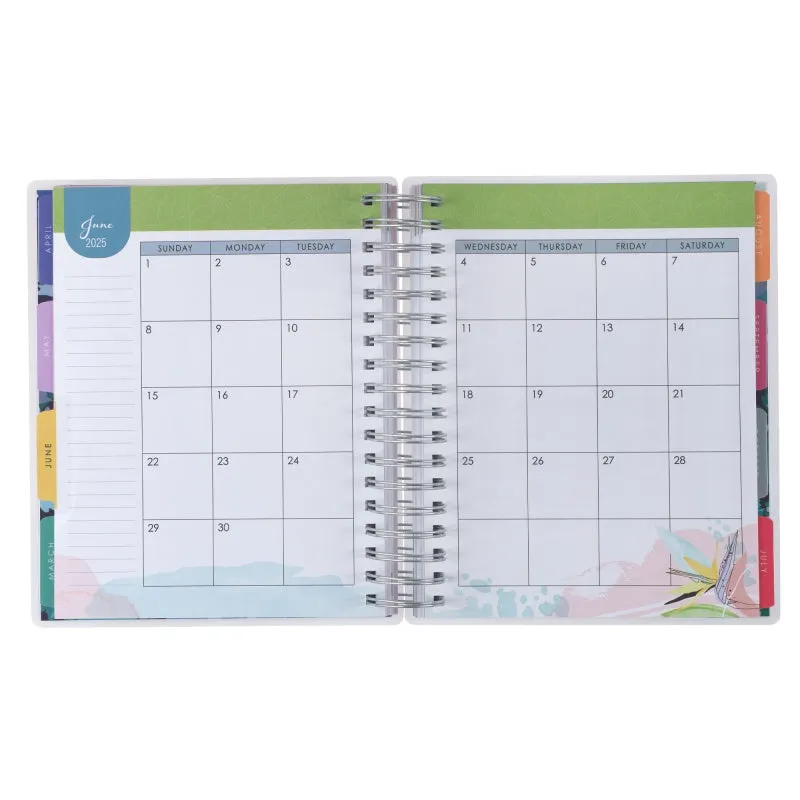 Book Planner Spiral Bound 18 Month 2025 Strength & Dignity Apl060