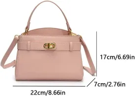 Bucket Bags for Women Women's Top-handle Handbags Leather Crossbody Bag Small Hobo Tote Shoulder Bag with Detachable Strap