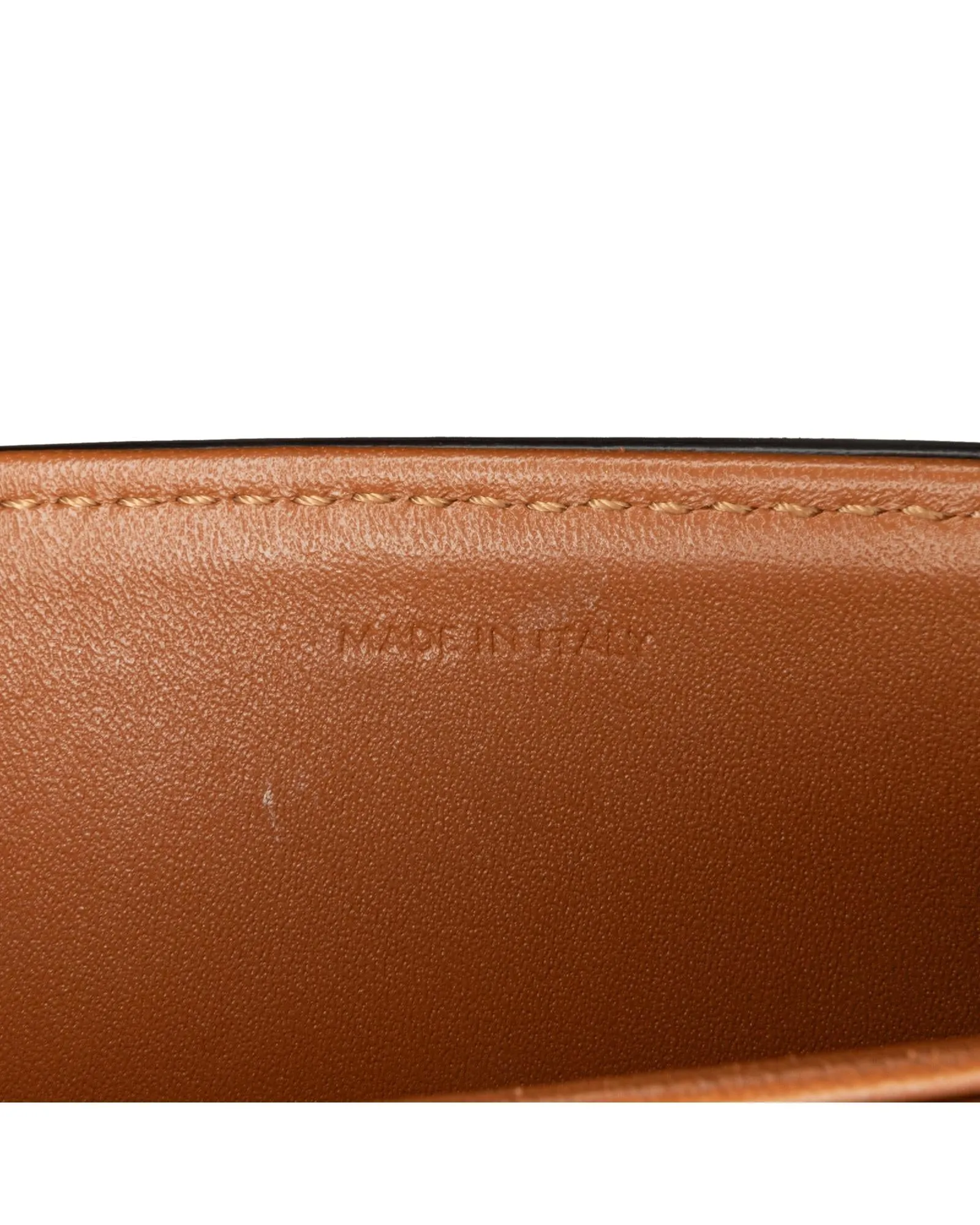 Canvas Crossbody Bag with Leather Trim and Push Lock Closure