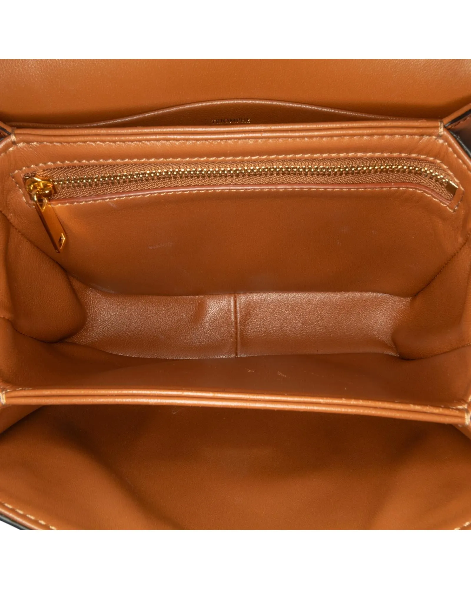 Canvas Crossbody Bag with Leather Trim and Push Lock Closure
