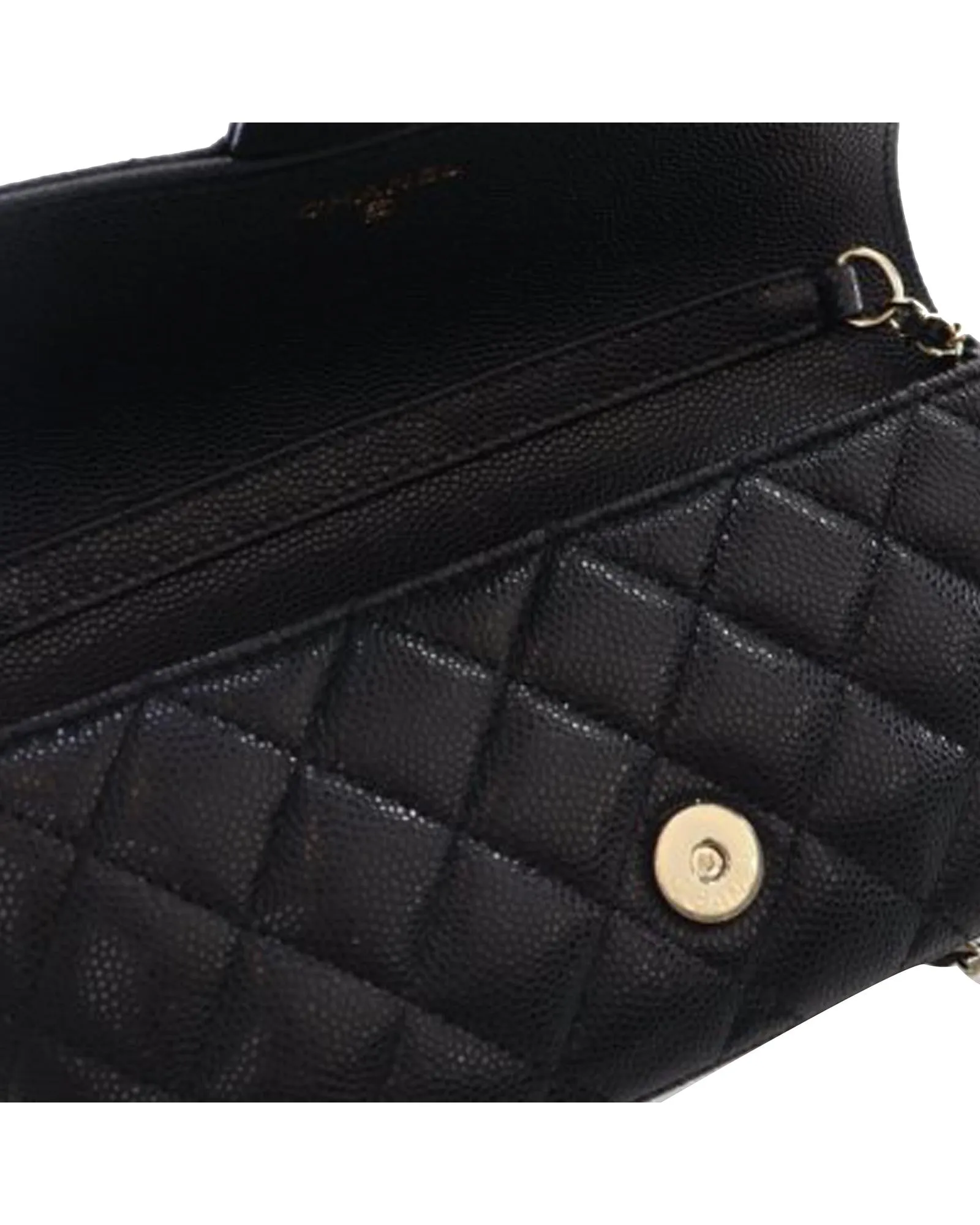 Chanel 19 Flap Bag Black Caviar Leather Crossbody