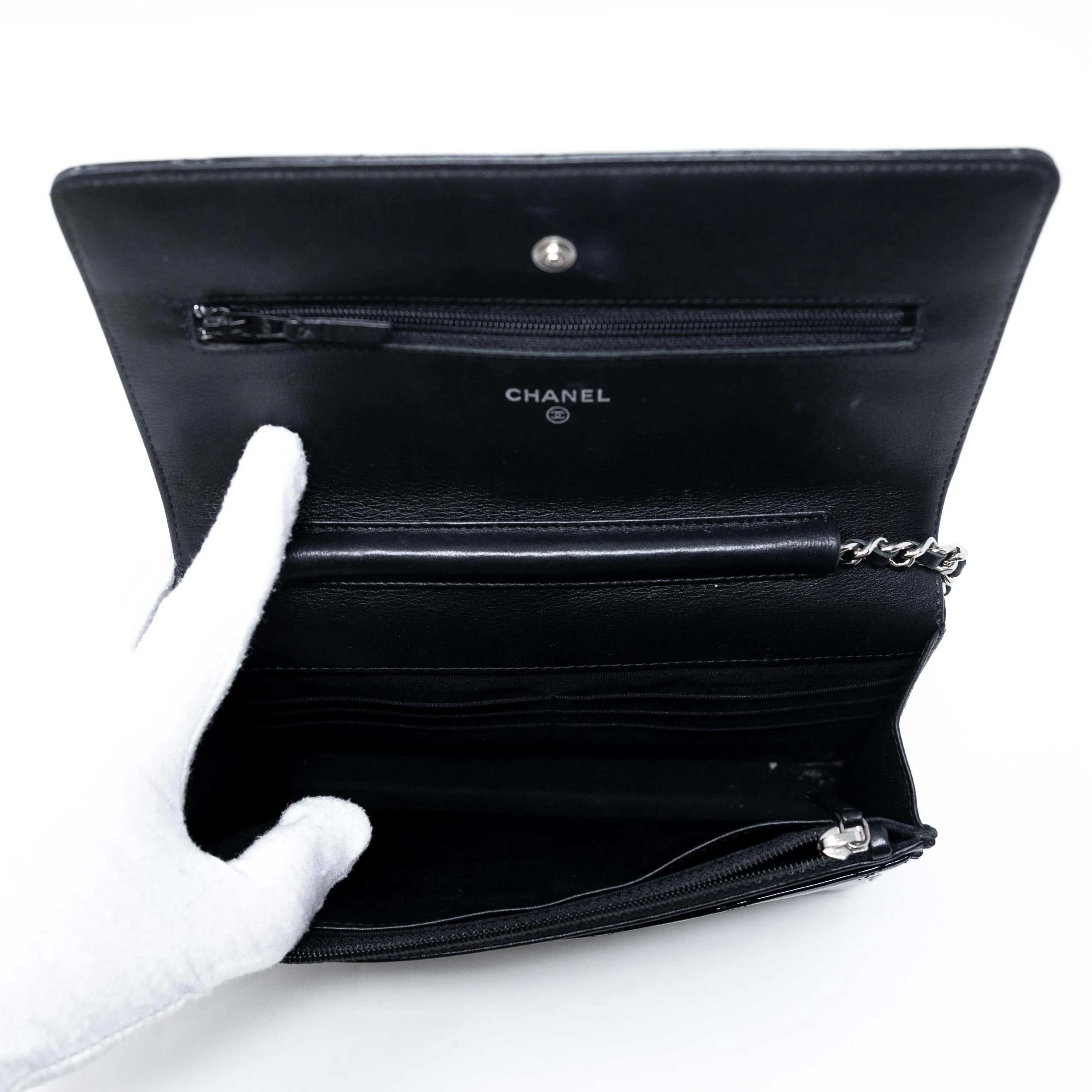 Chanel Black Wallet On Chain