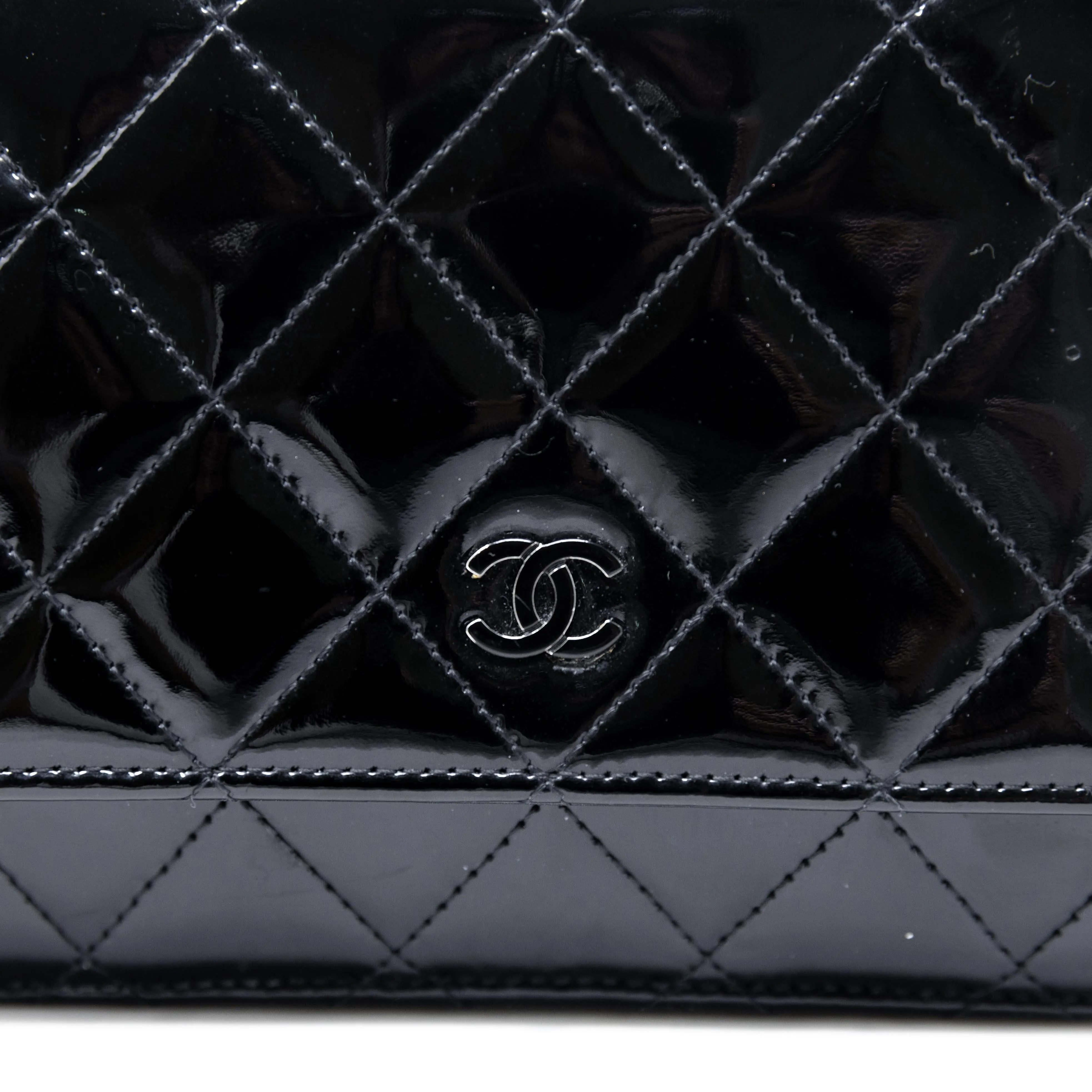 Chanel Black Wallet On Chain