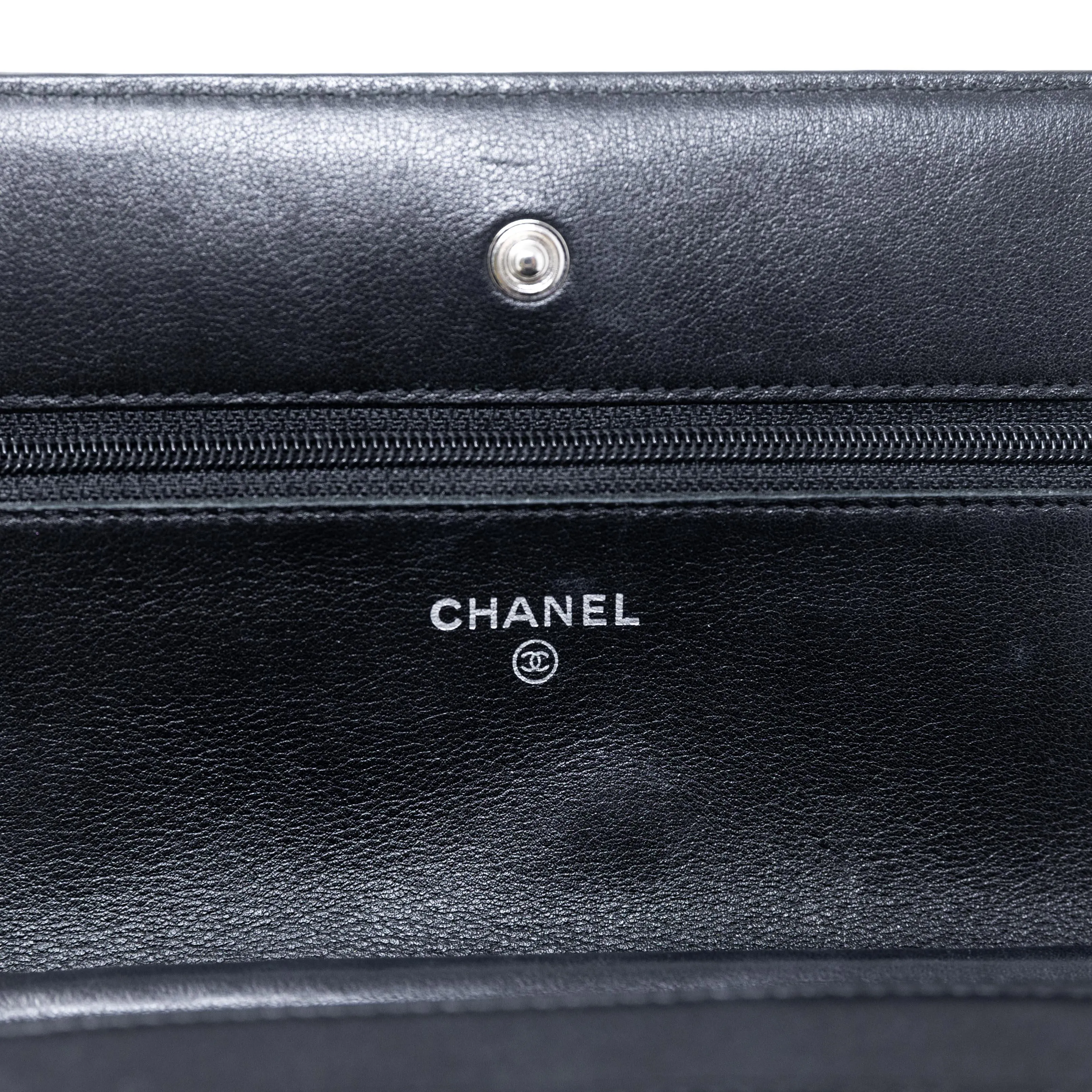 Chanel Black Wallet On Chain