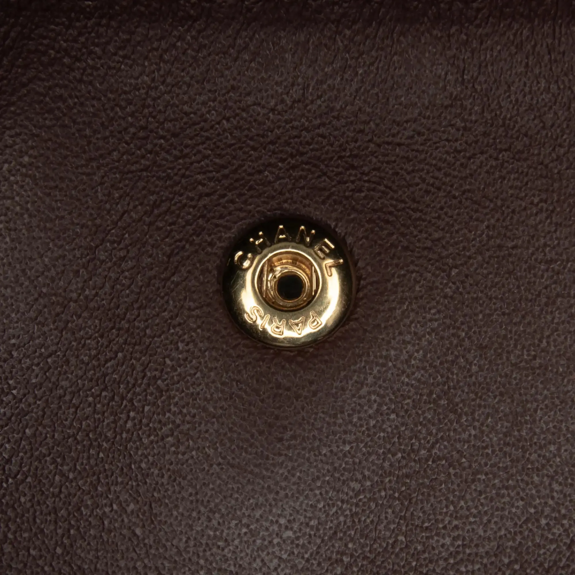 Chanel CC Single Flap Black Diagonal Quilted Calfskin Gold