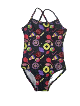 Cherie New York Black Neon Candy Swimsuit