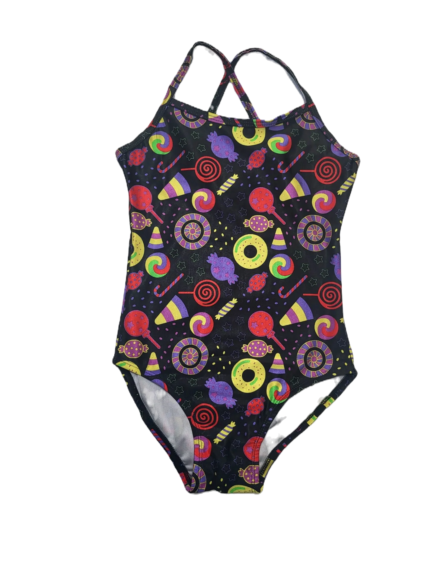 Cherie New York Black Neon Candy Swimsuit