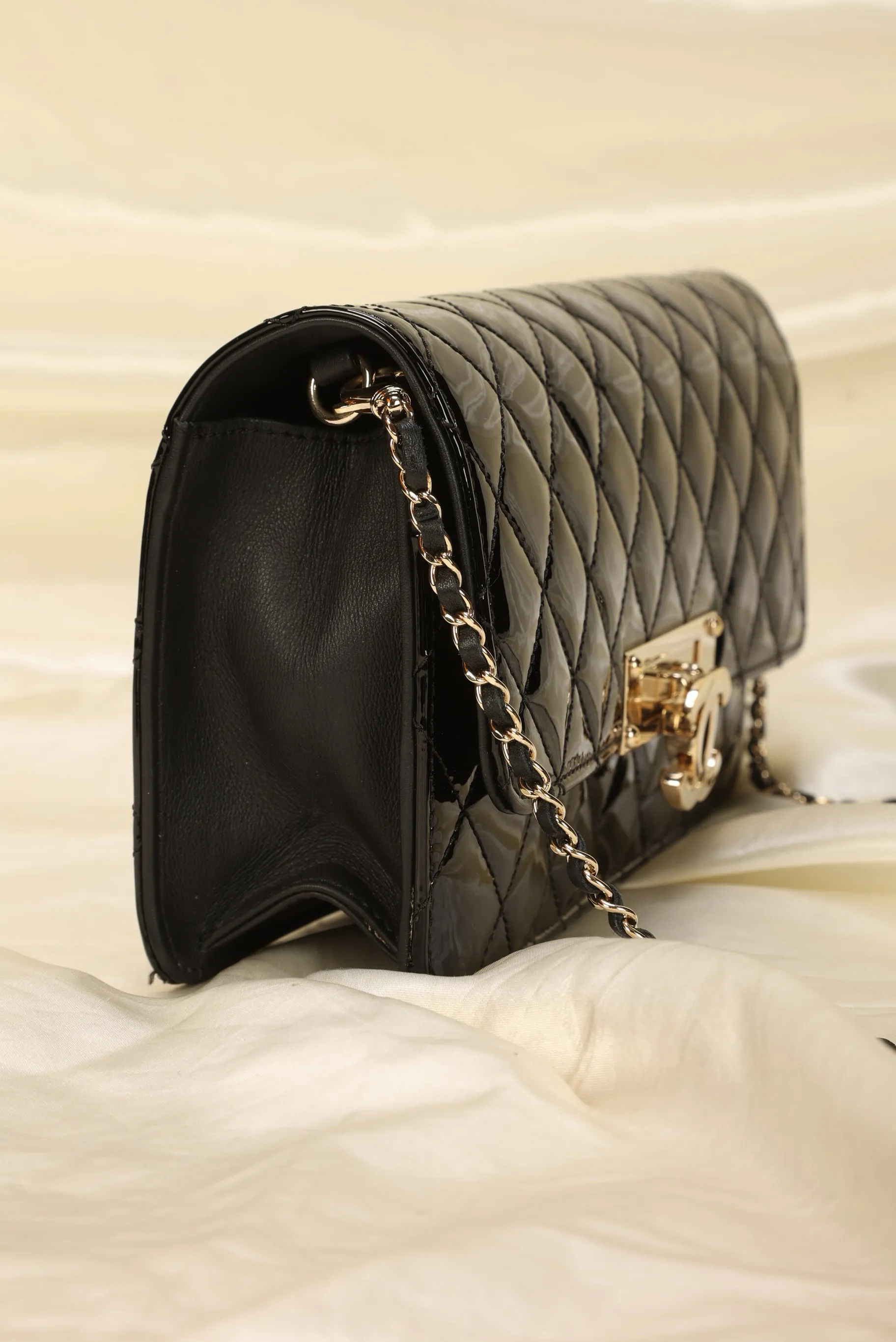 CL Patent CC Chain Bag