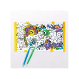 Doodle Color In Mural