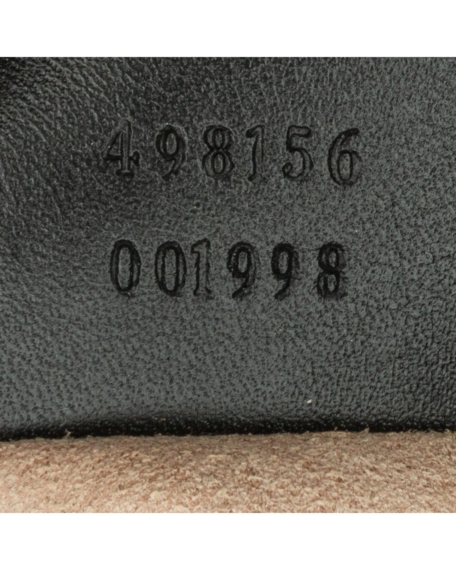 Embossed Leather Padlock Tote with Gold-Tone Chain Straps