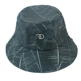 F004 Monico Nylon Bucket Hat - Black