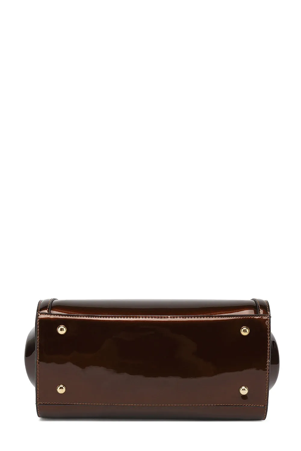 Frame Satchel Patent Leather 90178