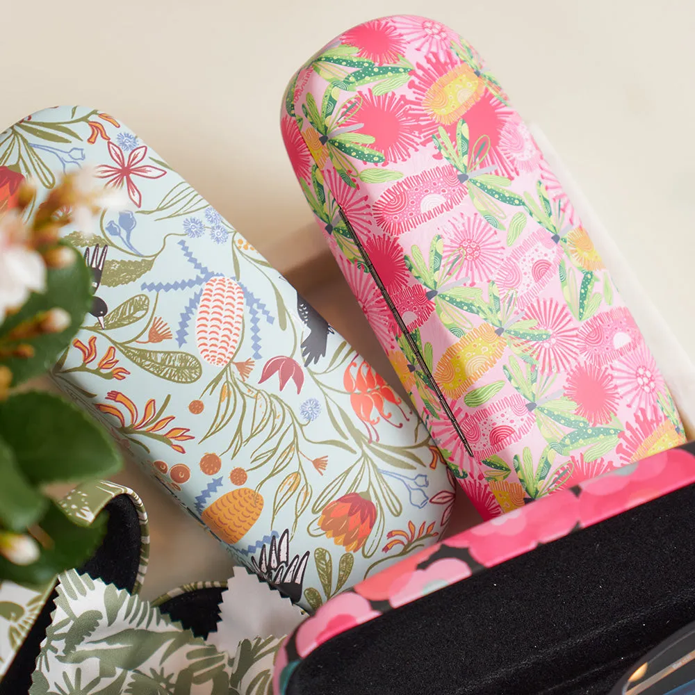 Glasses Combo - Pink Banksia