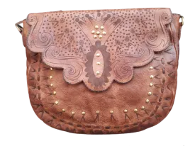 Glow Scallop Bag in Oak