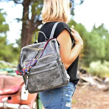 Hailey Backback - Grey