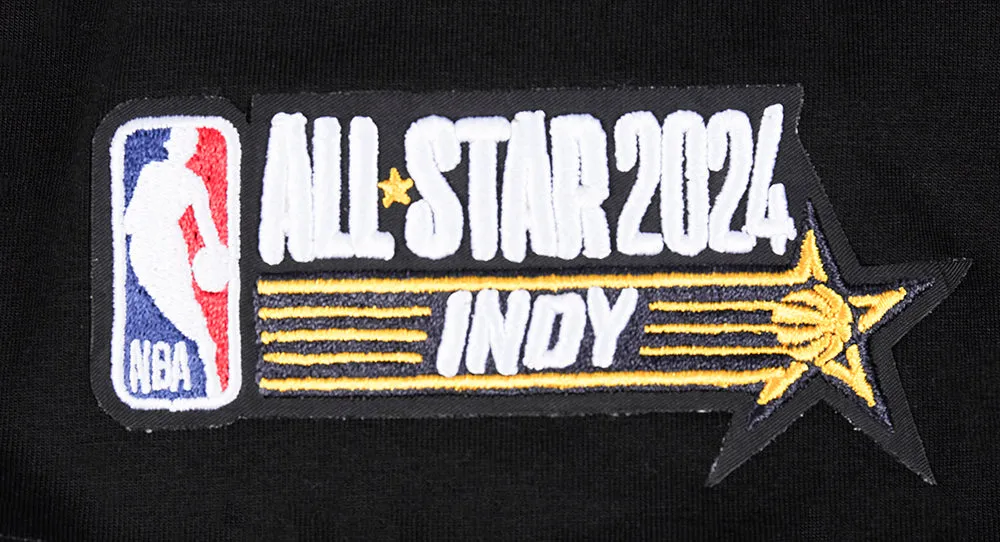 HBCU X NBA ALL STAR 2024 WOMEN'S SJ BOXY TEE (BLACK)