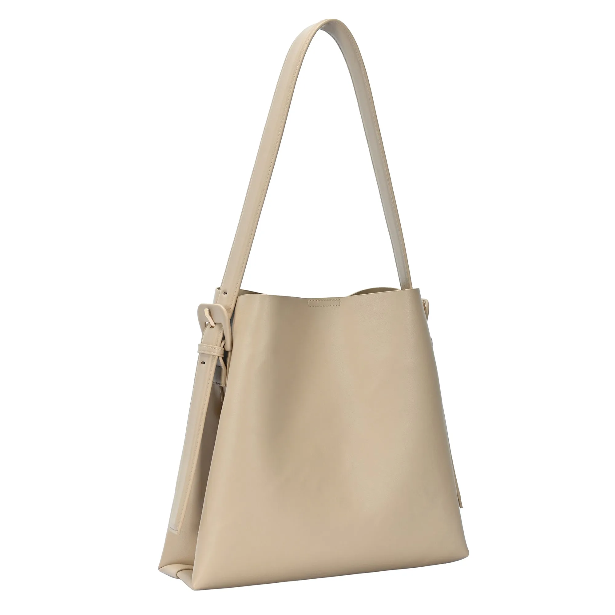 Ivy Divided Pocket Hobo Tote