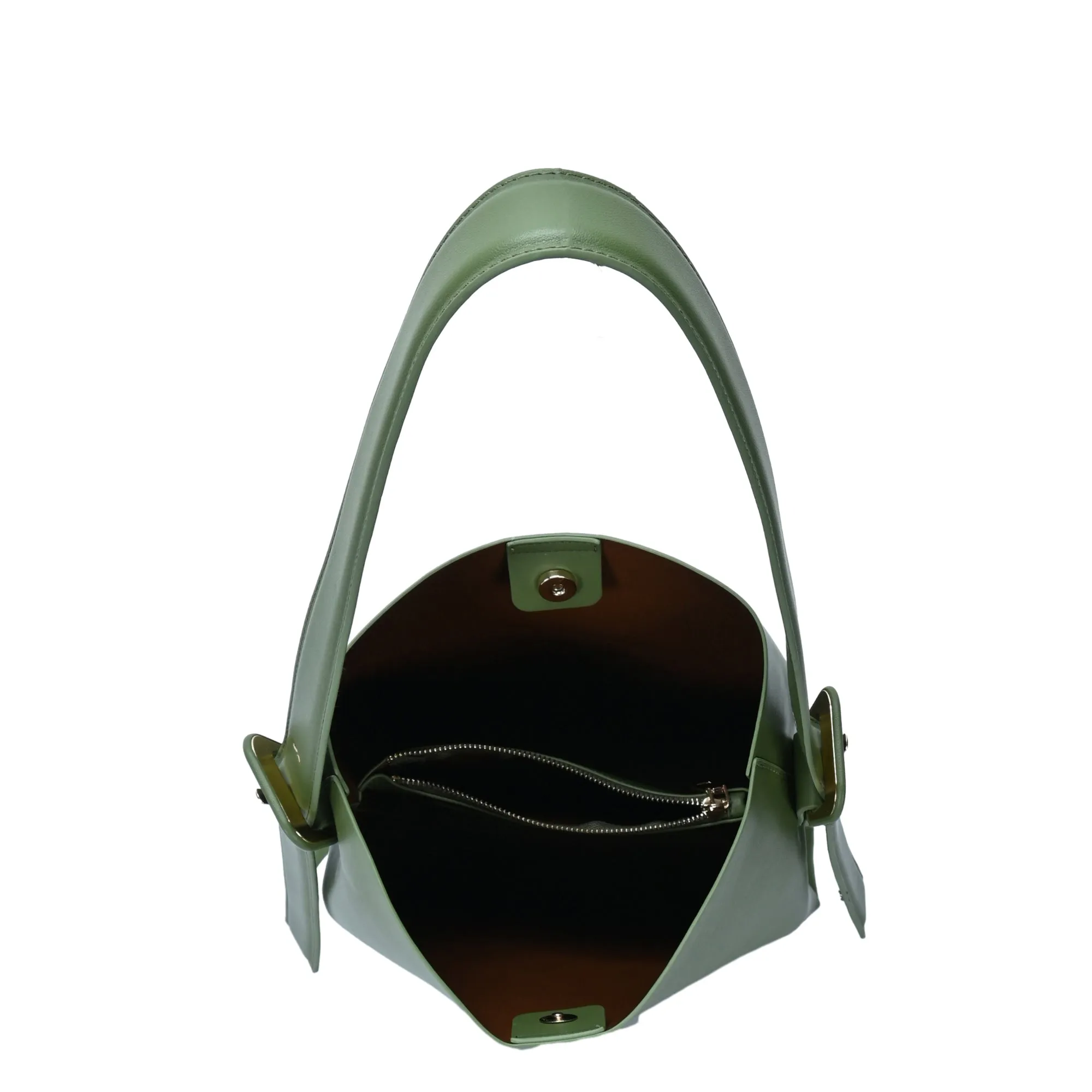 Ivy Divided Pocket Hobo Tote