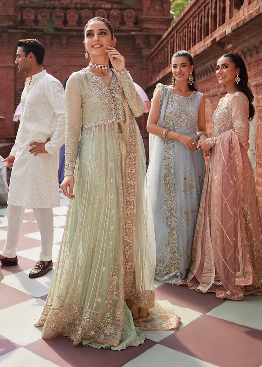 Izhar Unstitched Luxury Chiffon Collection by Mushq | SHAHANA