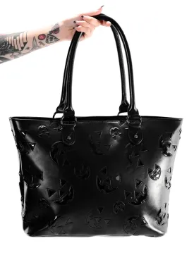 Jack Face Tote- Black FOXBLOOD