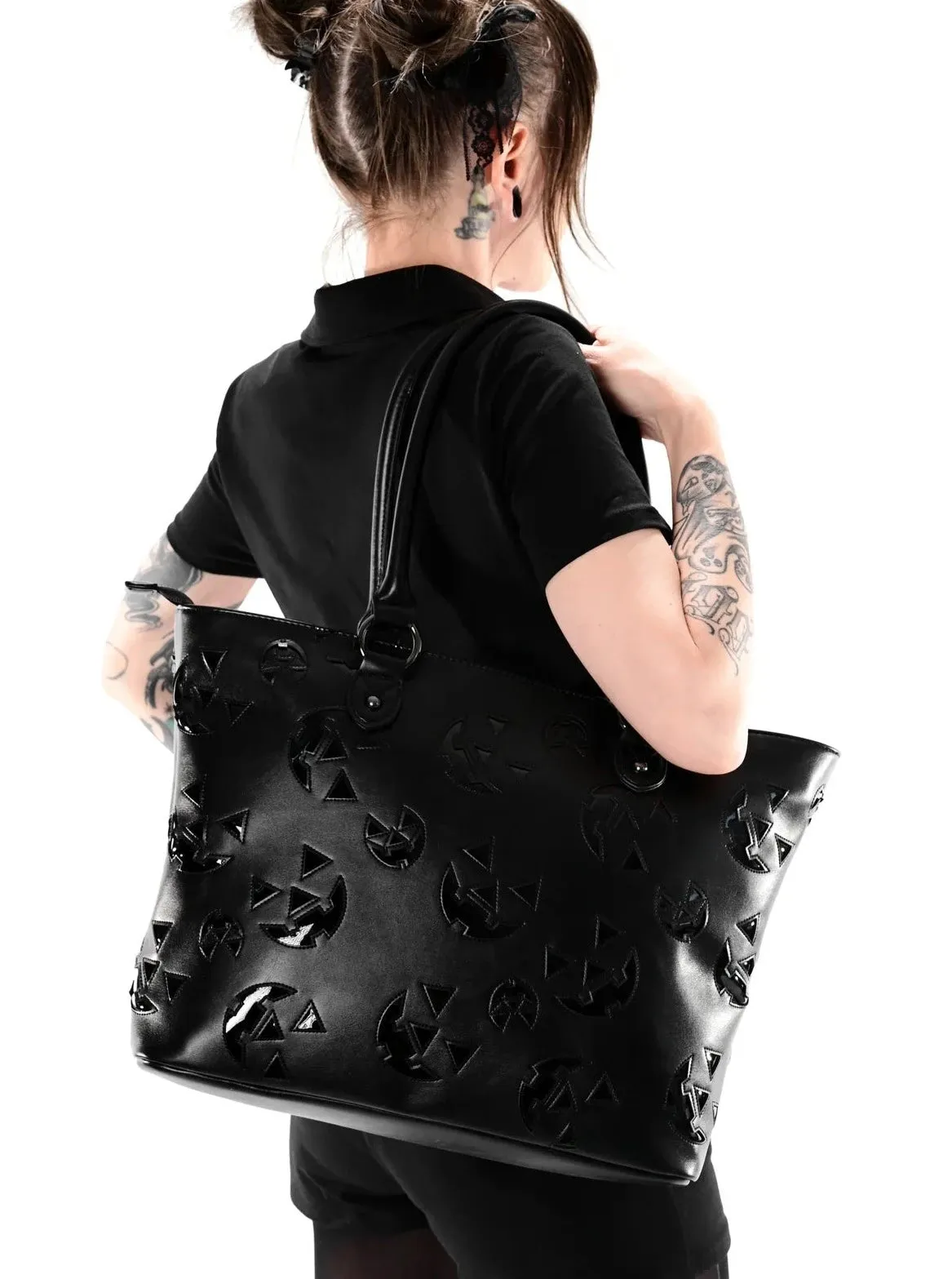 Jack Face Tote- Black FOXBLOOD