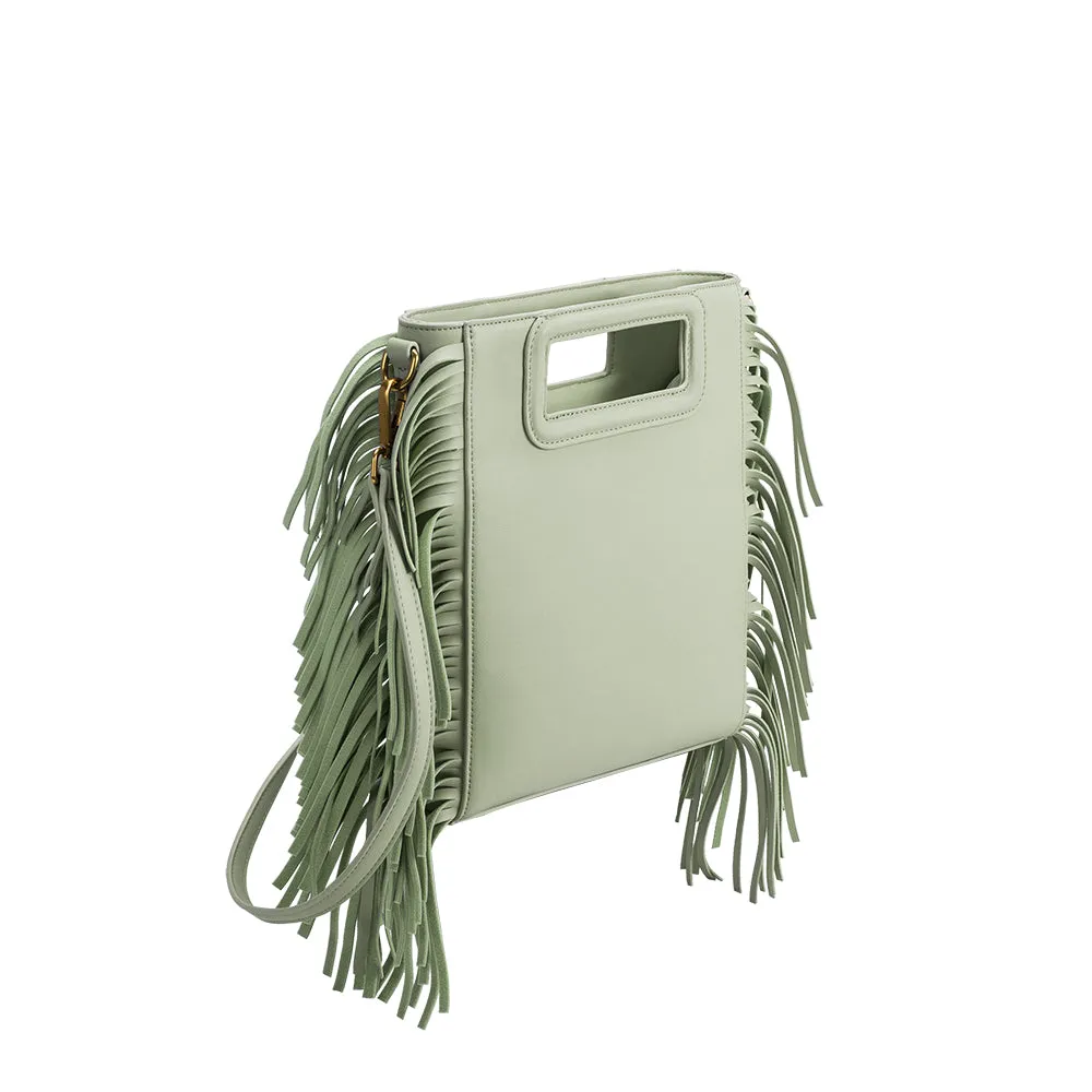 Jamie Mint Recycled Vegan Crossbody Bag - FINAL SALE