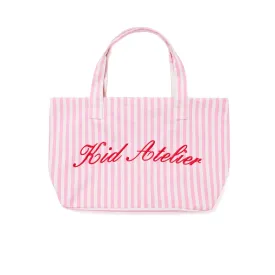 KA STRIPED TOTE - PINK