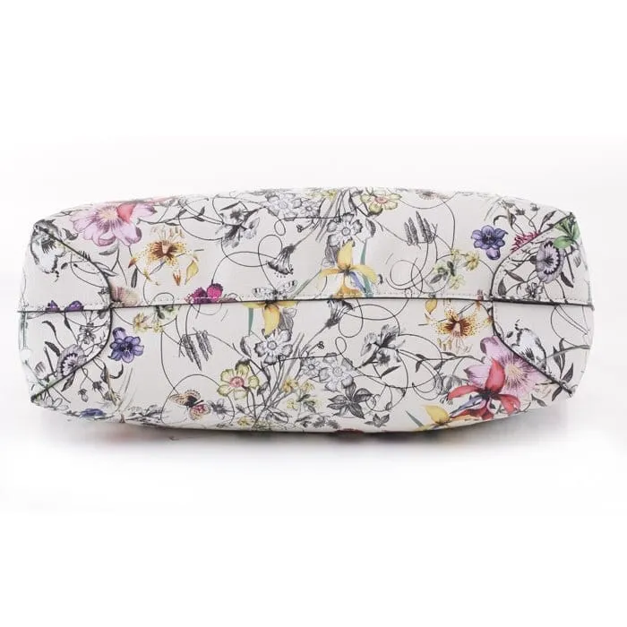LF5112T Floral Print 3-in-1 Tote/Wristlet/Zipper Wallet