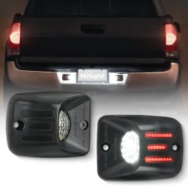 License Plate Lights Compatible with 1995 1996 1997 1998 1999 2000 2001 2002 2003 2004 Toyota Tacoma Red OLED Neon Tube 6000K White 2PCS Pack