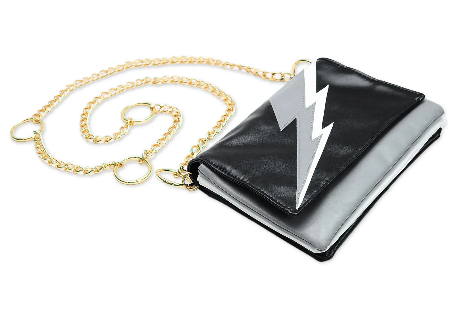 Lightning Bolt Romy Convertible Clutch in After Party