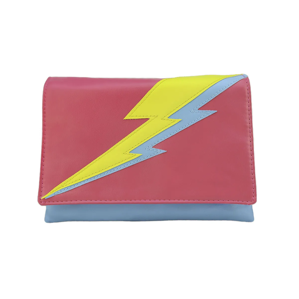 Lightning Bolt Romy Convertible Clutch in Pan Pride
