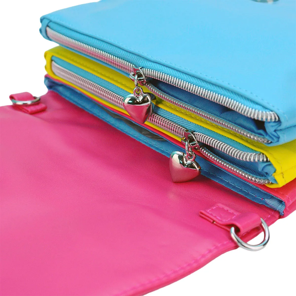 Lightning Bolt Romy Convertible Clutch in Pan Pride