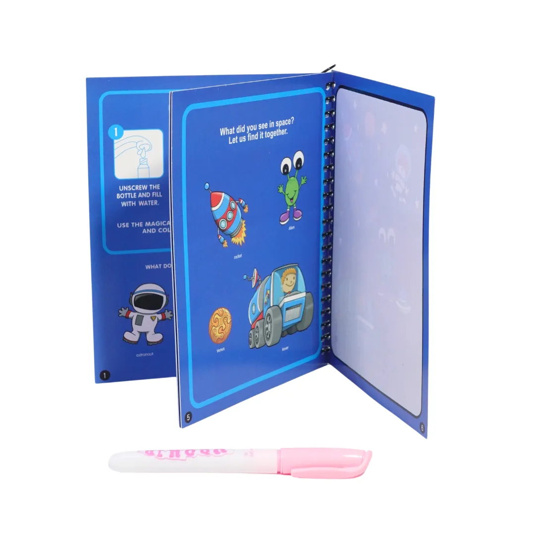 Love 5 in 1 Combo - 32cm Love Neon Light, 3D LED Message Board with Pen, Pack of 12 Air Dry Clay, Mini Scratch Book, Water Magic Book, Free 4 in 1 USB Hub