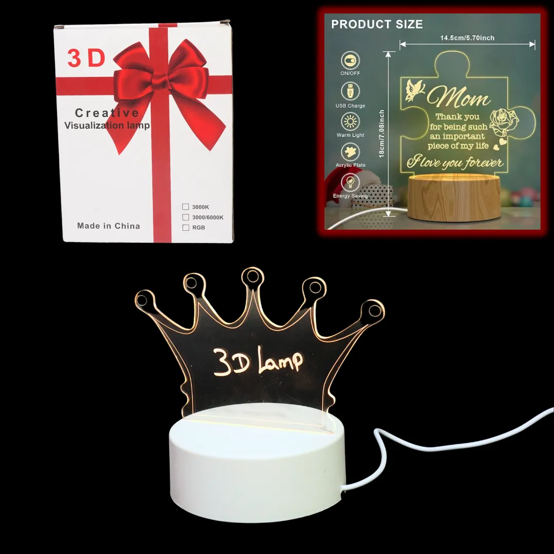 Love 5 in 1 Combo - 32cm Love Neon Light, 3D LED Message Board with Pen, Pack of 12 Air Dry Clay, Mini Scratch Book, Water Magic Book, Free 4 in 1 USB Hub