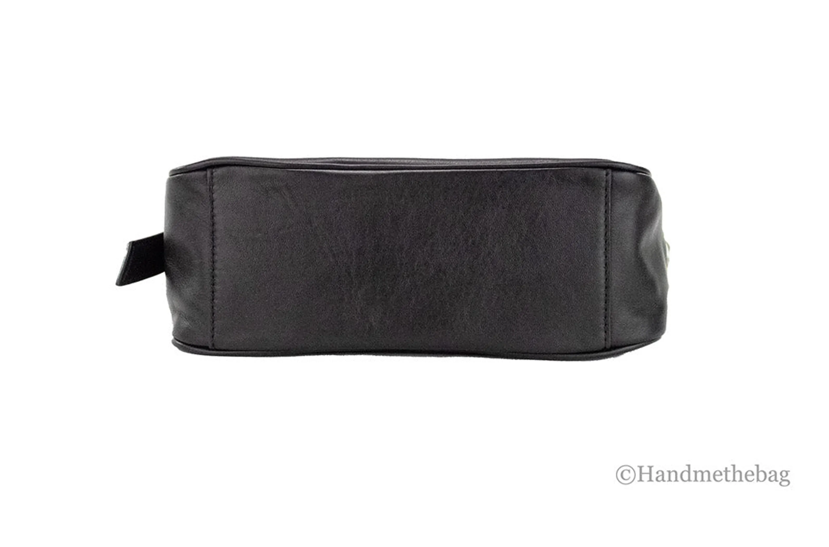 Marc Jacobs Tempo Small Black Leather Hobo Shoulder Bag
