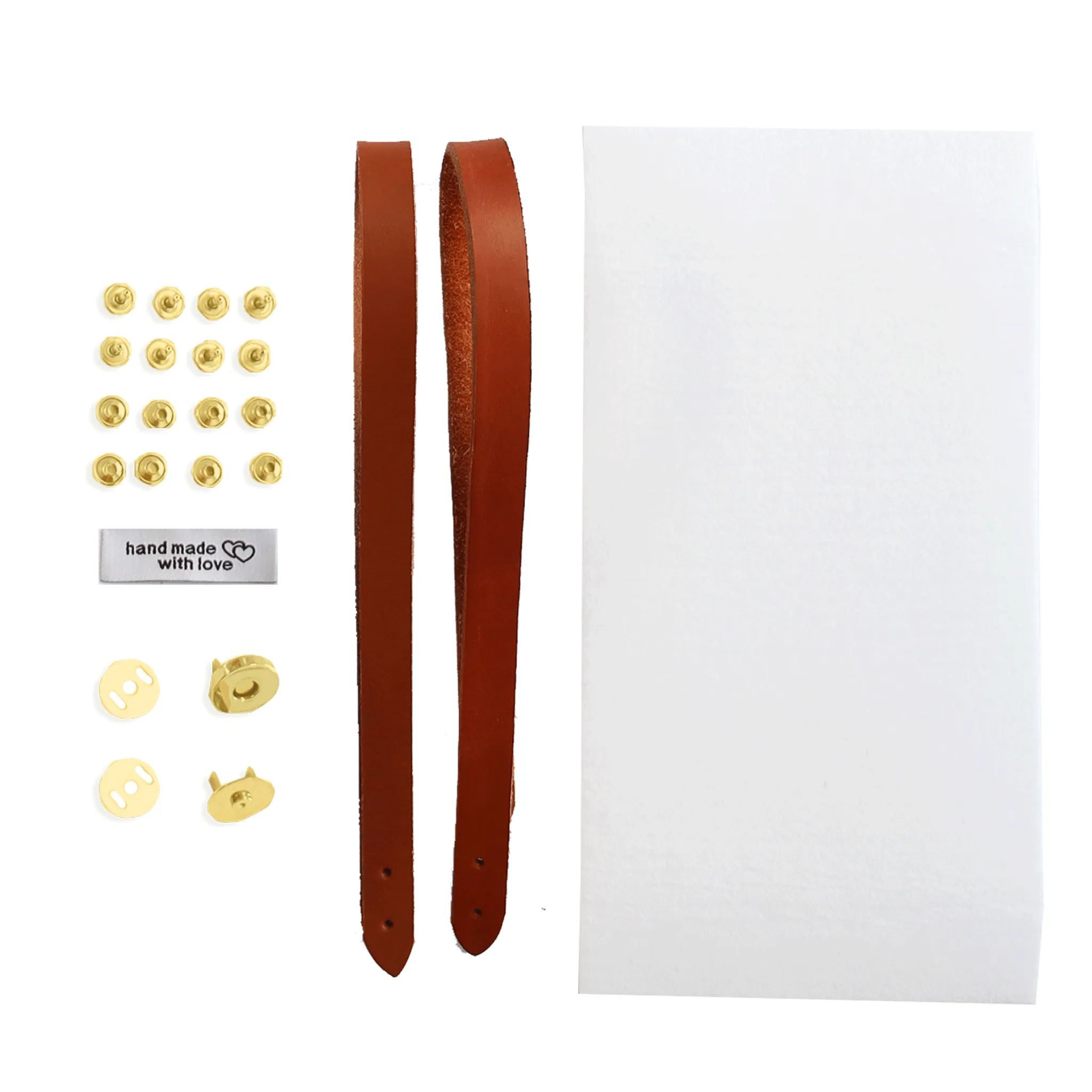 Market Tote Leather Handles & Hardware Kit