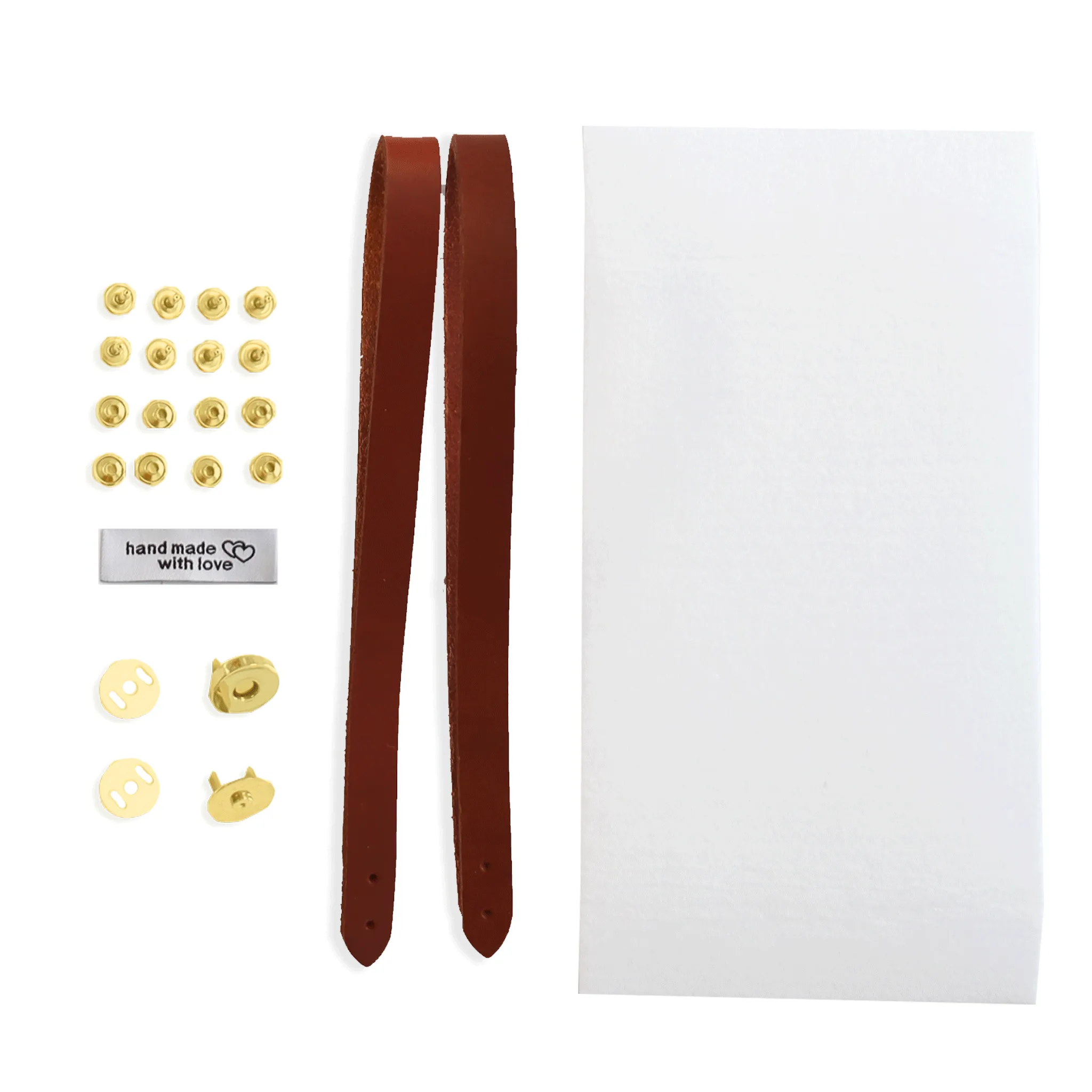 Market Tote Leather Handles & Hardware Kit