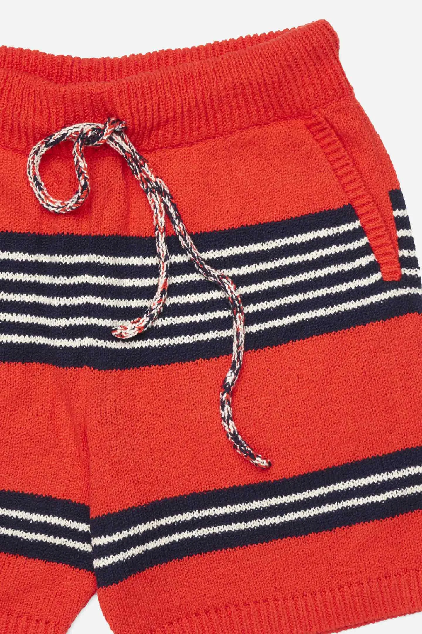 Nora Rollie Stripe Boxy Short