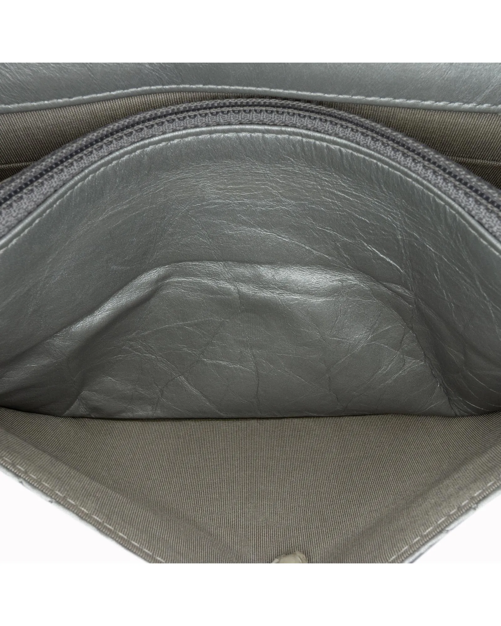 Quilted Calfskin Wallet On Chain with Shoulder Strap
