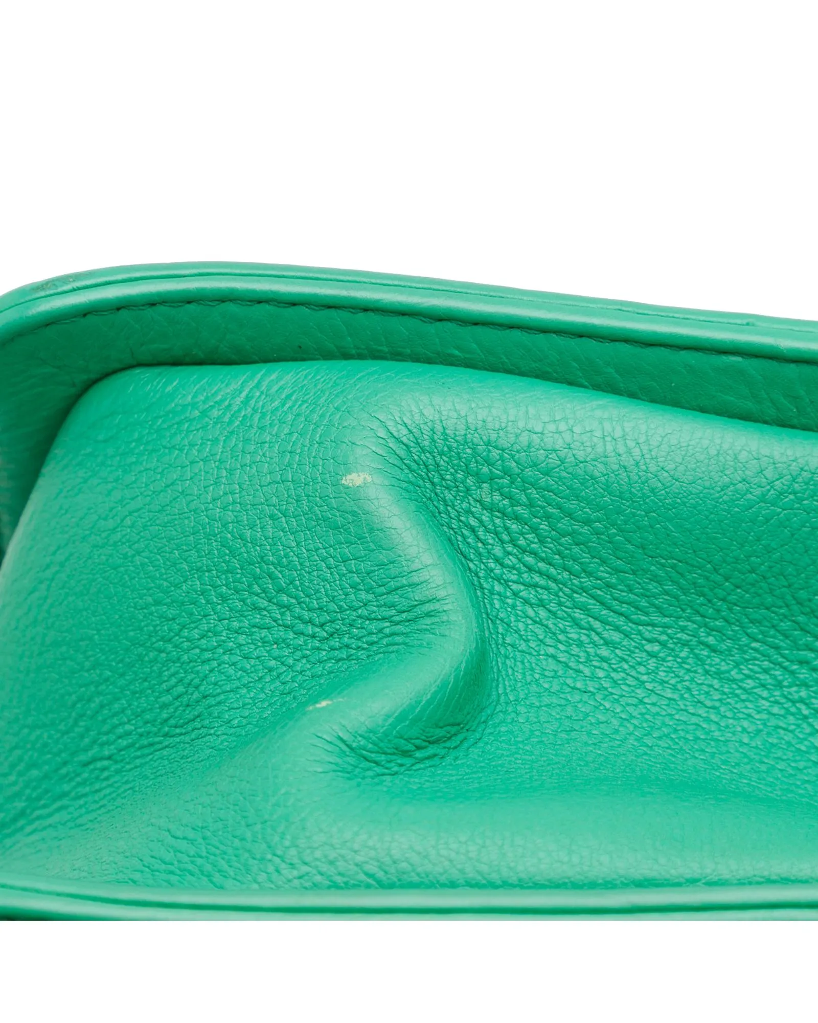 Quilted Leather Flap Shoulder Bag