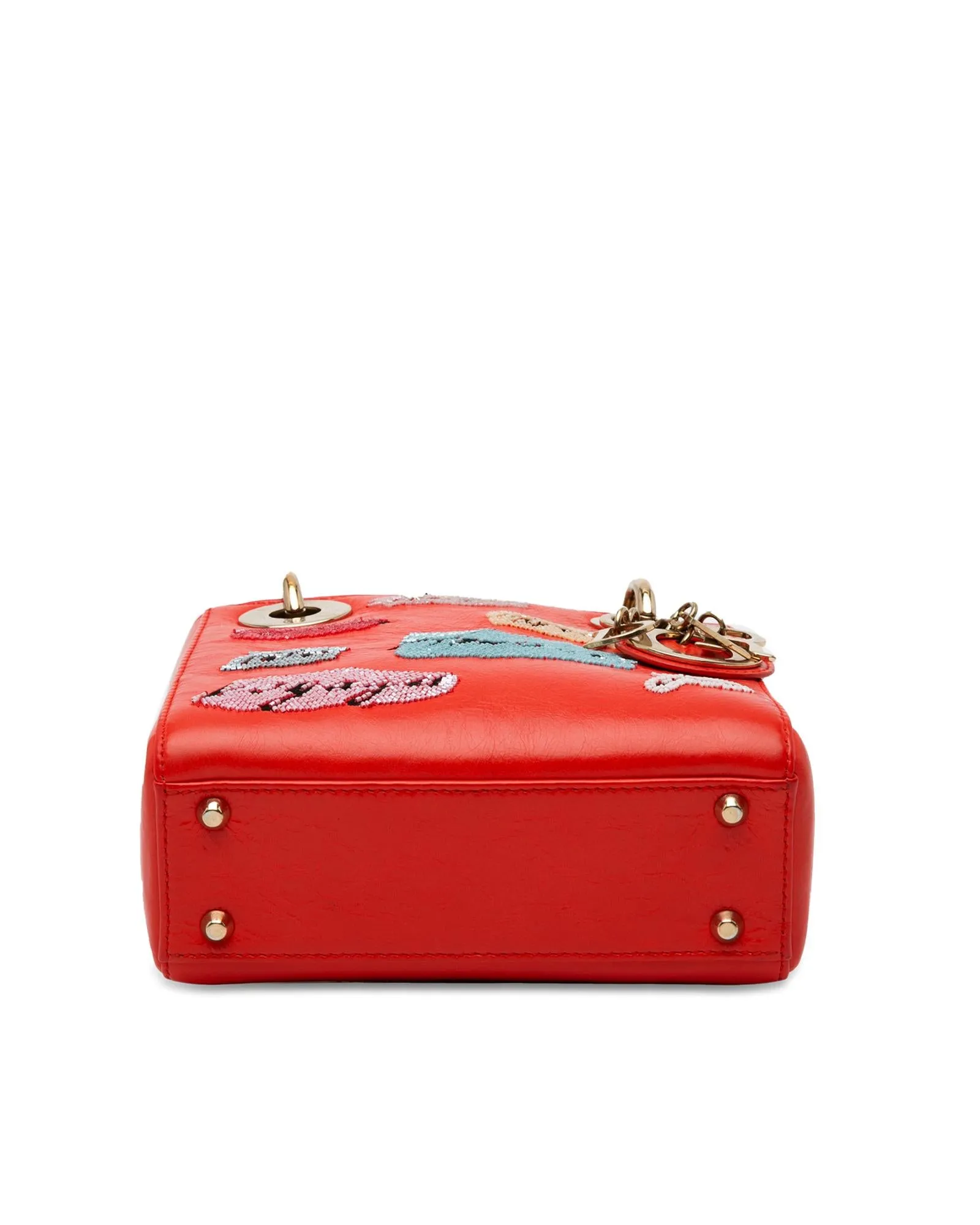 Sequin-Embellished Lady Dior Handbag