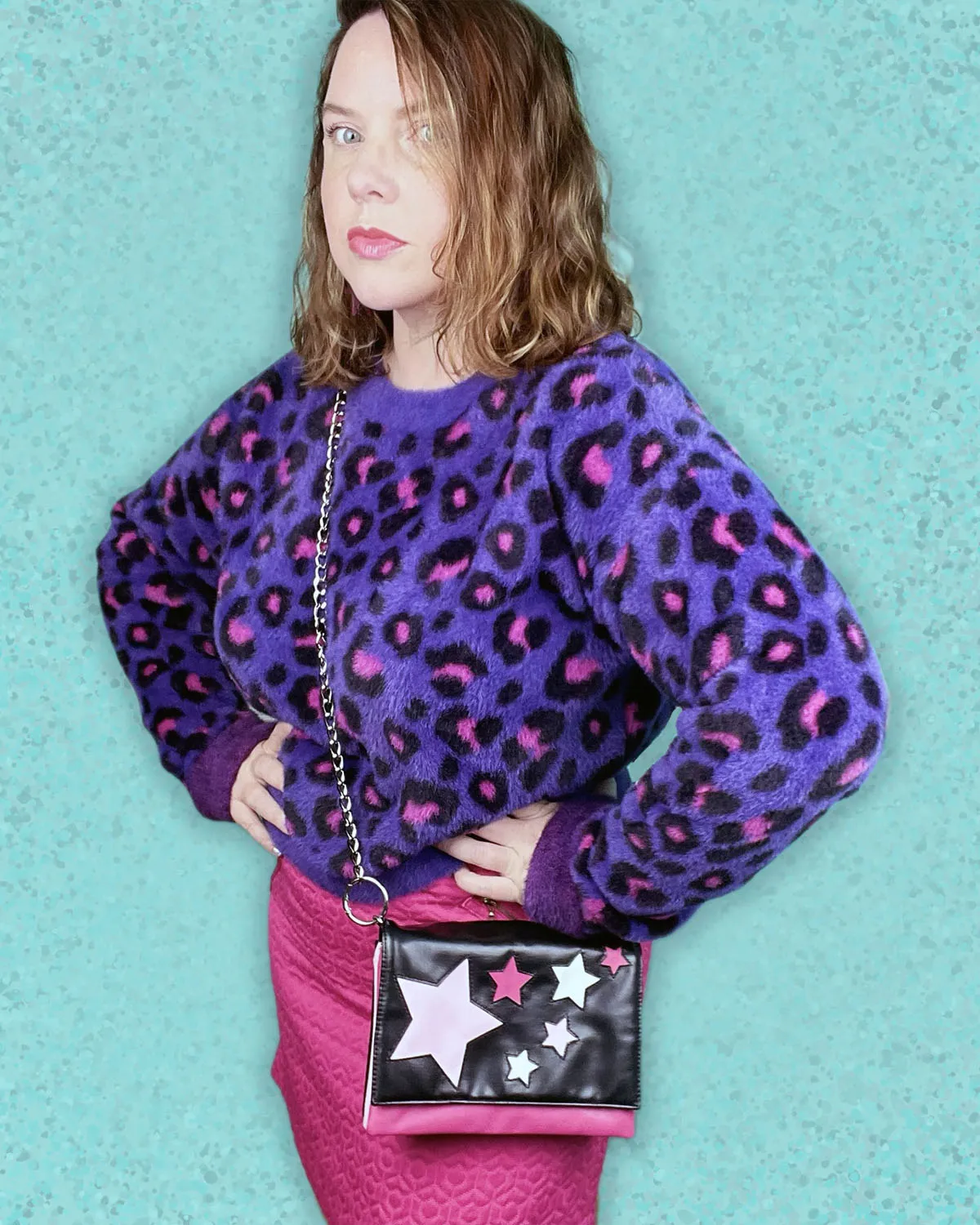 Stella Convertible Clutch in Love Spell